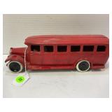 CAST IRON SCHOOL BUS - 10 1/2" LONG