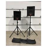 PAIR OF FENDER MODEL 1201X PARALLEL SPEAKERS