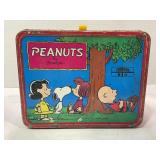 PEANUTS BY SCHULZ THERMOS BRAND METAL LUNCHBOX