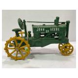 JOHN DEERE CAST IRON STEEL WHEEL TRACTOR