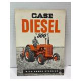 CASE DIESEL "500" TRACTOR DEALER BROCHURE