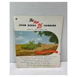 THE NEW JOHN DEERE 25 COMBINE DEALER BROCHURE