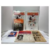JOE THOMAS CLEVELAND BROWNS POSTERS, 1945 JAPS