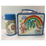 CARE BEARS ALADDIN METAL LUNCHBOX WITH THERMOS