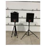 PAIR OF FENDER MODEL 1201X PARALLEL SPEAKERS