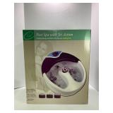 FOOT SPA WITH JET ACTION IN ORIGINAL BOX