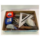 TAPE MEASURES, VICE GRIPS, C CLAMPS AND MORE