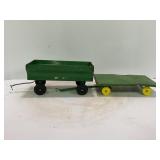 ERTL OLIVER & FLATBED WAGON