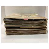 LARGE LOT OF VINYL RECORDS - RAY CHARLES, WAYLON