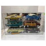 ACRYLIC DIE CAST DISPLAY CASE W/6 PRECISION MODELS