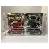 ACRYLIC DIE CAST DISPLAY CASE W/6 PRECISION MODELS
