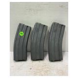 LOT OF 3 COLT 5.56 STEEL 30 ROUND AR MAGAZINES