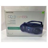MEMOREX PORTABLE CD BOOMBOX IN ORIGINAL BOX