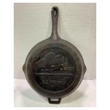 OLD MOUNTAIN CAST IRON SKILLET - 9 1/2"
