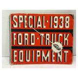 1938 FORD TRUCK SPECIAL EQUIPMENT DEALER BROCHURE
