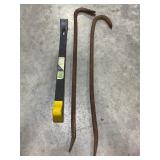 LOT OF 3 PRY BARS
