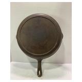 #10 MADE IN THE USA CAST IRON SKILLET - 12 7/16" -