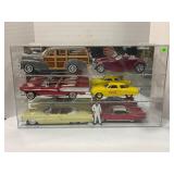 ACRYLIC DIE CAST DISPLAY CASE W/6 PRECISION MODELS
