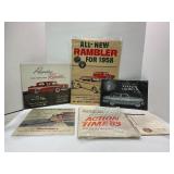 LARGE LOT OF RAMBLER AUTOMOTIVE DEALER BROCHURES