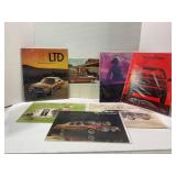 LARGE LOT OF FORD AUTOMOTIVE DEALER BROCHURES