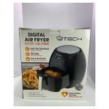 CJ TECH DIGITAL 8 1/2 QUART AIR FRYER IN ORIGINAL