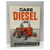 CASE DIESEL "500" TRACTORS DEALER BROCHURE