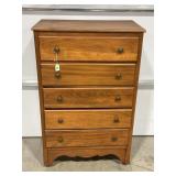 6 DRAWER CHEST ON WHEELS - 43" X 16" X 27"