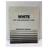 WHITE 508 SEMI-MOUNTED PLOW OPERATOR