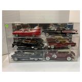 ACRYLIC DIE CAST DISPLAY CASE W/6 PRECISION MODELS