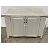 STORAGE CABINET WITH COUNTERTOP - 46" X 36" X 18"