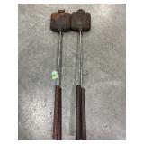 LOT OF 2 CAST IRON CAMPFIRE SANDWICH COOKERS