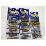 LOT OF 12 HOT WHEELS CARS IN ORIGINAL PACKAGE