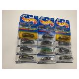 HOT WHEELS LOT OF 3 SETS - 12 CARS TOTAL - NEW IN