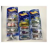 LOT OF 12 HOT WHEELS CARS IN ORIGINAL PACKAGE