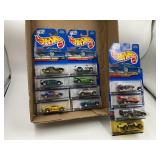 (3) SETS OF 4 HOT WHEELS CARS - CAR-TOON FRIENDS