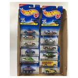 LOT OF 12 HOT WHEELS CARS IN ORIGINAL PACKAGE
