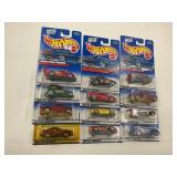 LOT OF 12 HOT WHEELS CARS IN ORIGINAL PACKAGE