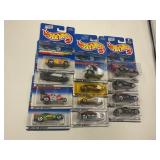 LOT OF 12 HOT WHEELS CARS IN ORIGINAL PACKAGE