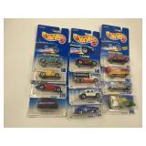 LOT OF 12 HOT WHEELS CARS IN ORIGINAL PACKAGE