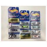 LOT OF 12 HOT WHEELS CARS IN ORIGINAL PACKAGE