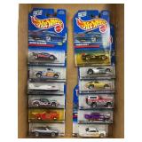 LOT OF 12 HOT WHEELS CARS IN ORIGINAL PACKAGE