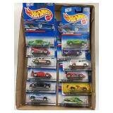 LOT OF 12 HOT WHEELS CARS IN ORIGINAL PACKAGE