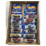 LOT OF 12 HOT WHEELS CARS IN ORIGINAL PACKAGE