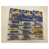 LOT OF 12 HOT WHEELS CARS IN ORIGINAL PACKAGE