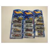 LOT OF 12 HOT WHEELS CARS IN ORIGINAL PACKAGE
