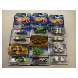LOT OF 12 HOT WHEELS CARS IN ORIGINAL PACKAGE
