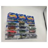 LOT OF 12 HOT WHEELS CARS IN ORIGINAL PACKAGE