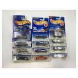 LOT OF 12 HOT WHEELS CARS IN ORIGINAL PACKAGE