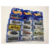 LOT OF 12 HOT WHEELS CARS IN ORIGINAL PACKAGE