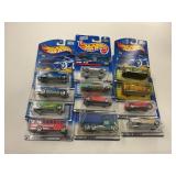 LOT OF 12 HOT WHEELS CARS IN ORIGINAL PACKAGE